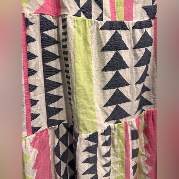 Velvet by Graham & Spencer Tiered Mini Dress- Large - Picture 4 of 4